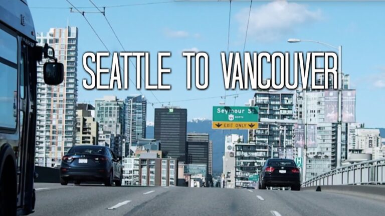 DAY 1 VLOG | Seattle to Vancouver, May 5 2016